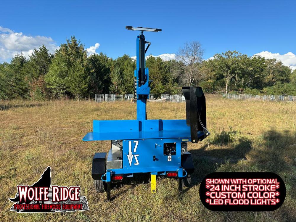 Coming August 2026 - 17VS-PB &ndash; Vertical Log Splitter with Power Beyond 